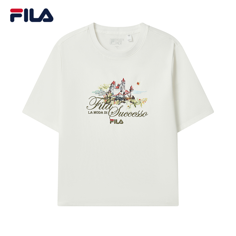 FILA CORE Women Lifestyle Short Sleeve Tee